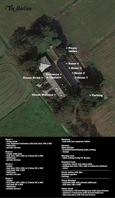 Natural landscape, Bird's eye view, Floor plan