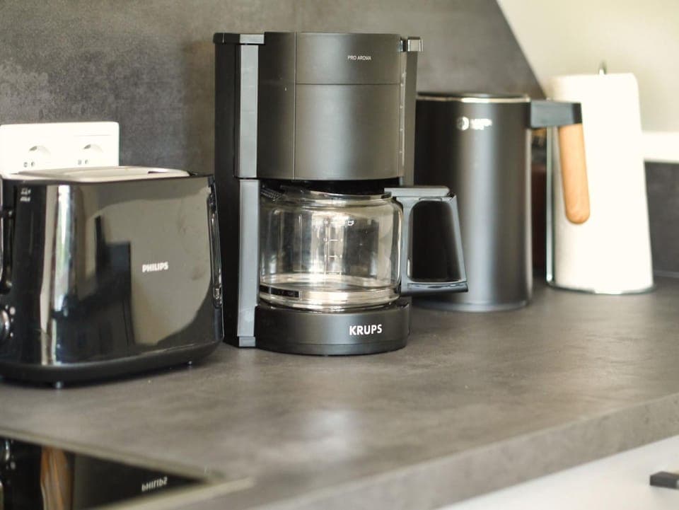 Coffee/tea facilities, Kitchen or kitchenette, toaster