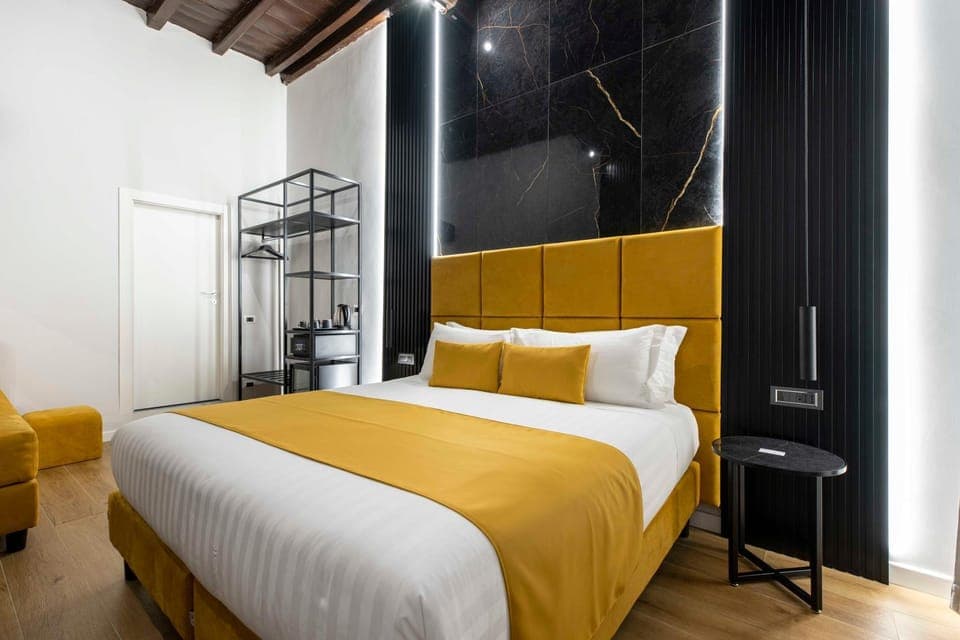 Bed, Photo of the whole room, Bedroom, hair dresser, wardrobe