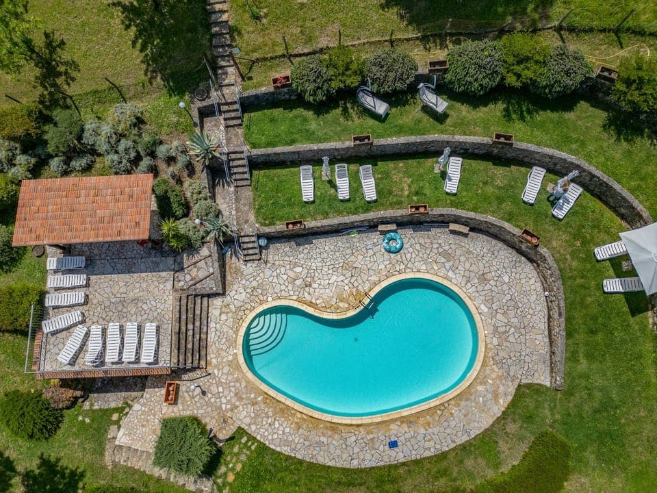 Day, Bird's eye view, Garden, Garden view, Pool view, Swimming pool