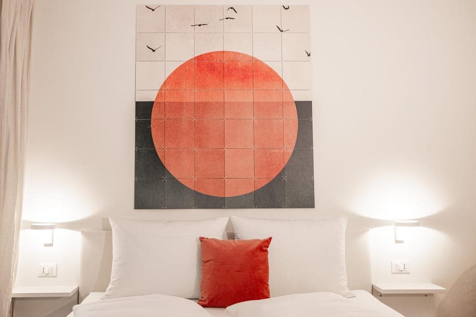 Bed, Bedroom, air conditioner