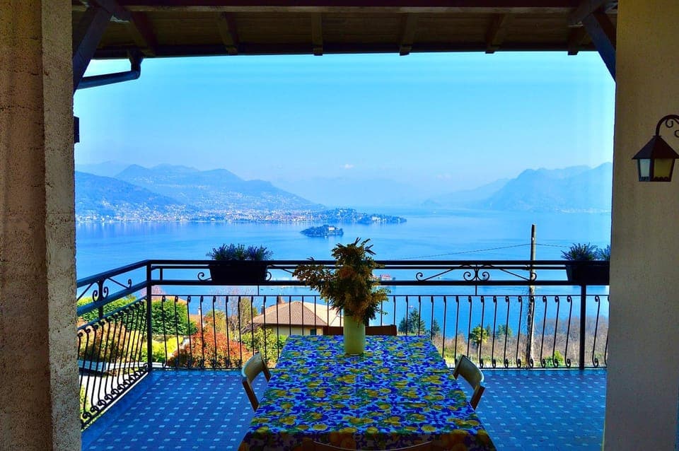 Balcony/Terrace, Lake view, Mountain view