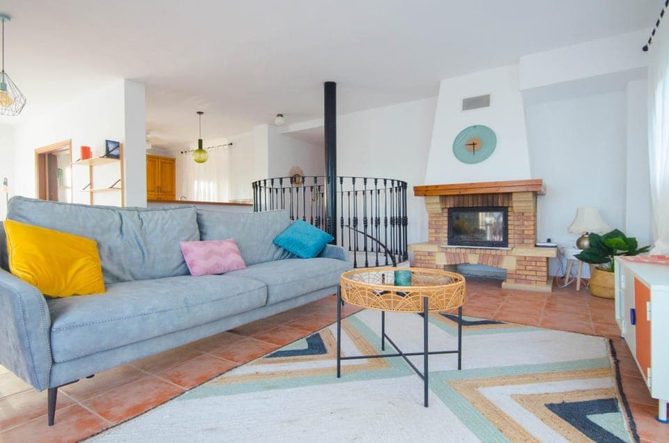 Living room, flat iron