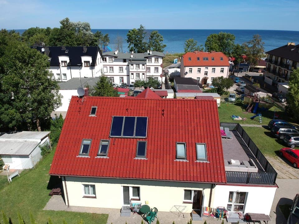 Property building, Bird's eye view, Sea view