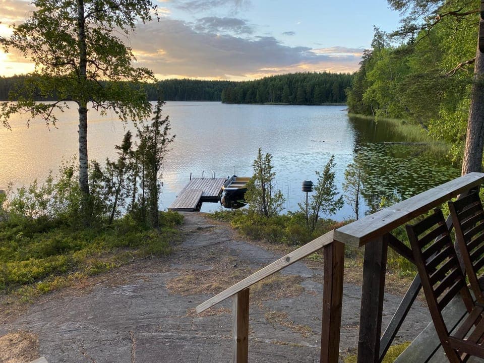 Day, Natural landscape, Lake view