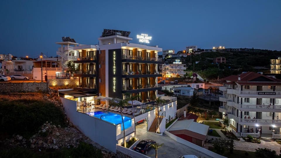 Property building, Night