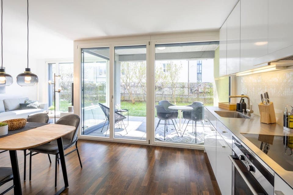 Balcony/Terrace, Food, Garden view, Facility for disabled guests, kitchen