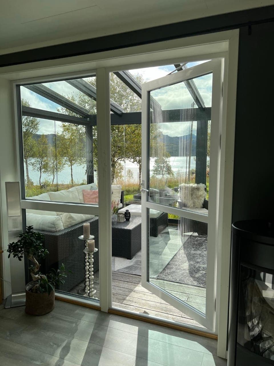 Patio, Garden, Balcony/Terrace, Living room, Seating area, Garden view