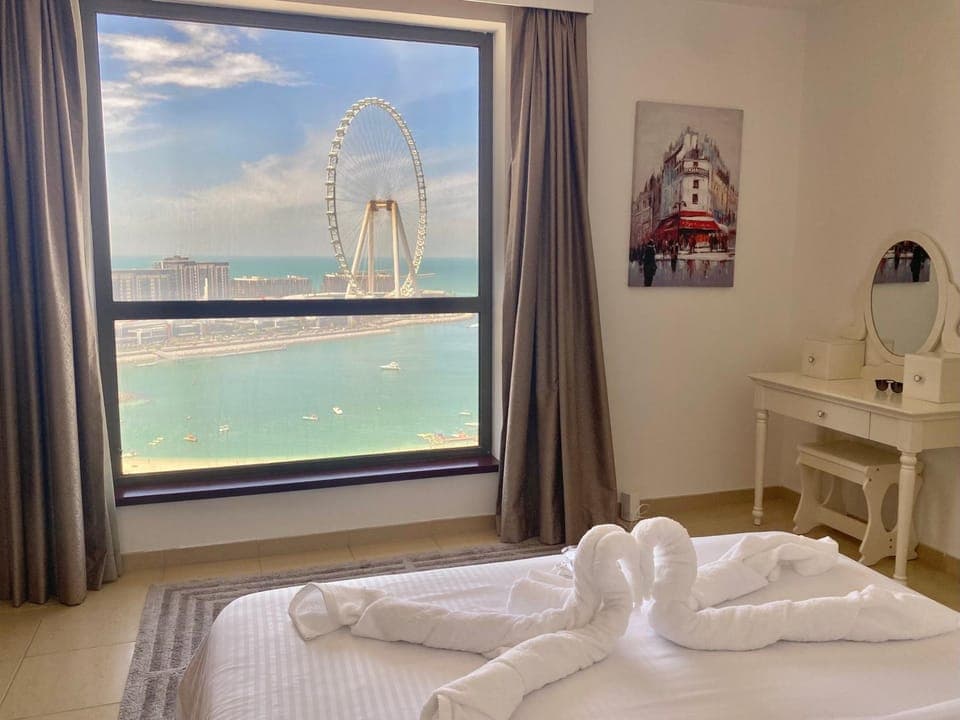 Bedroom, Sea view
