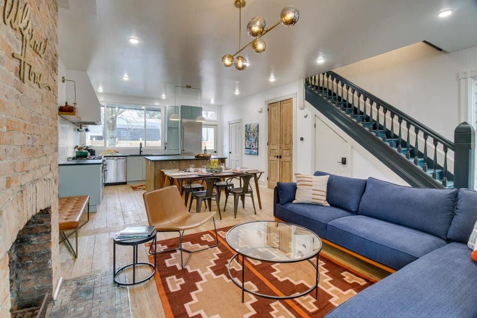 Indiana Vacation Rental: Walk to Madison Main St! House in Indiana