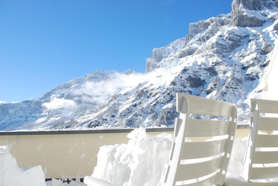 Day, Natural landscape, Winter, Balcony/Terrace, Mountain view