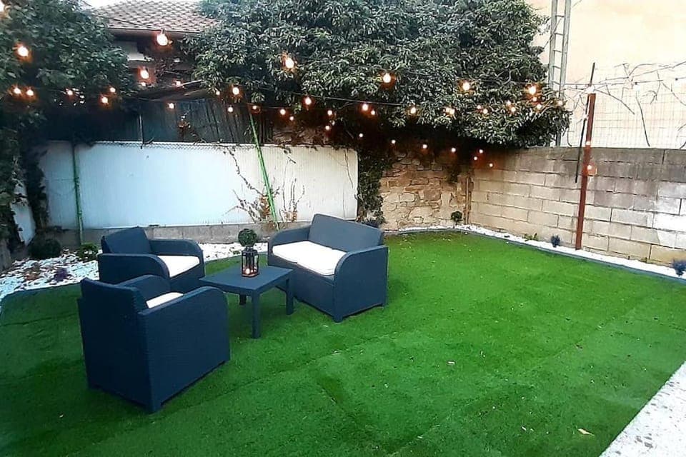 Patio, Spring, Garden, Garden