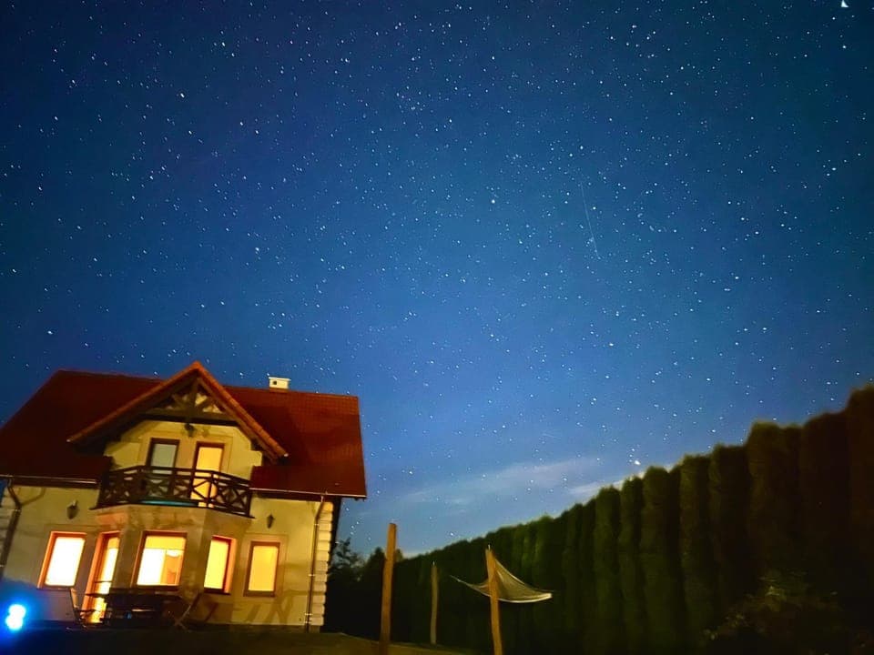 Property building, Night, Natural landscape