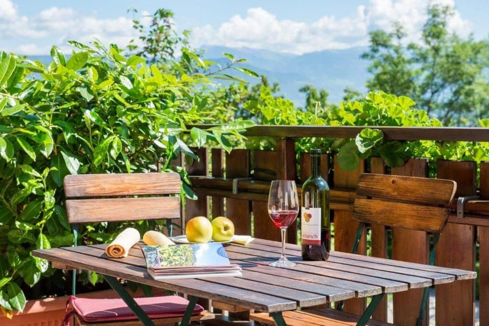 Natural landscape, View (from property/room), Balcony/Terrace, Balcony/Terrace, Dining area, Garden view, Breakfast, Drinks