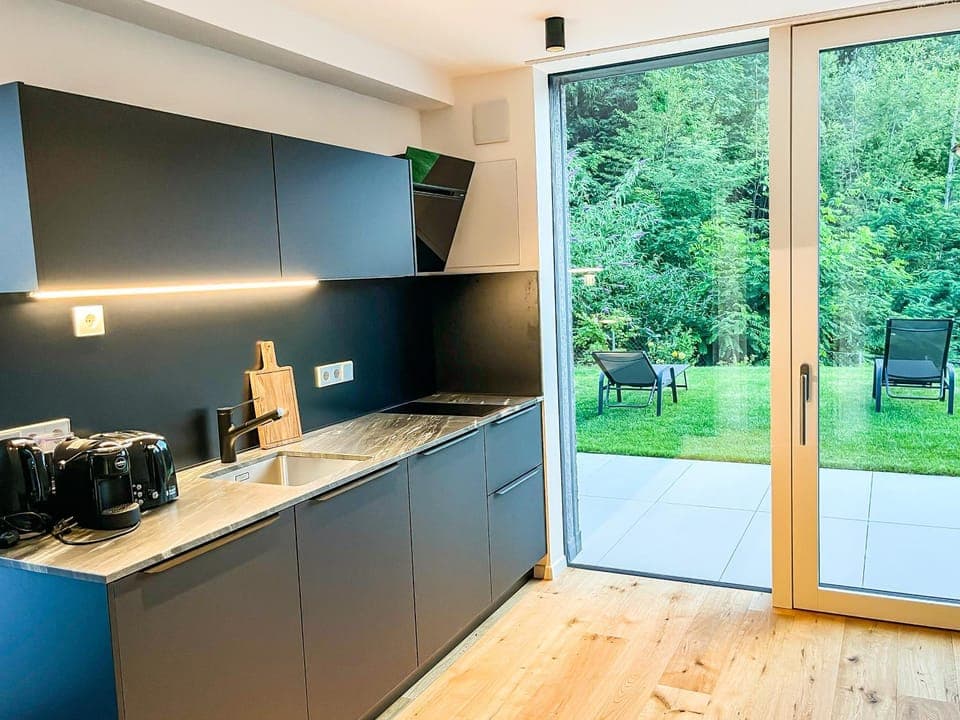 Patio, Garden, Coffee/tea facilities, Kitchen or kitchenette, Garden view, pet friendly, stove, toaster