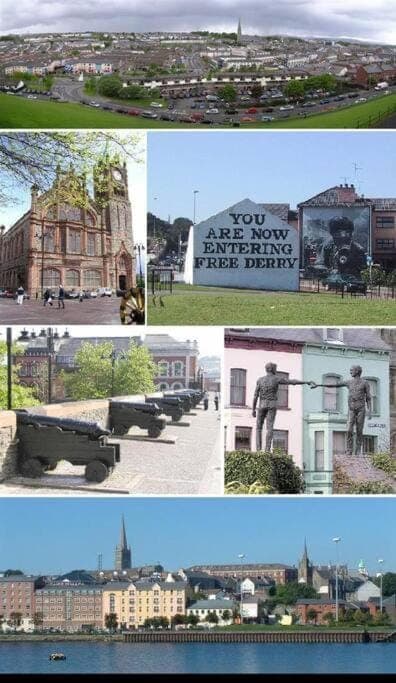 5 Guests - Helens House Derry City Centre - 3 Bed House in Londonderry