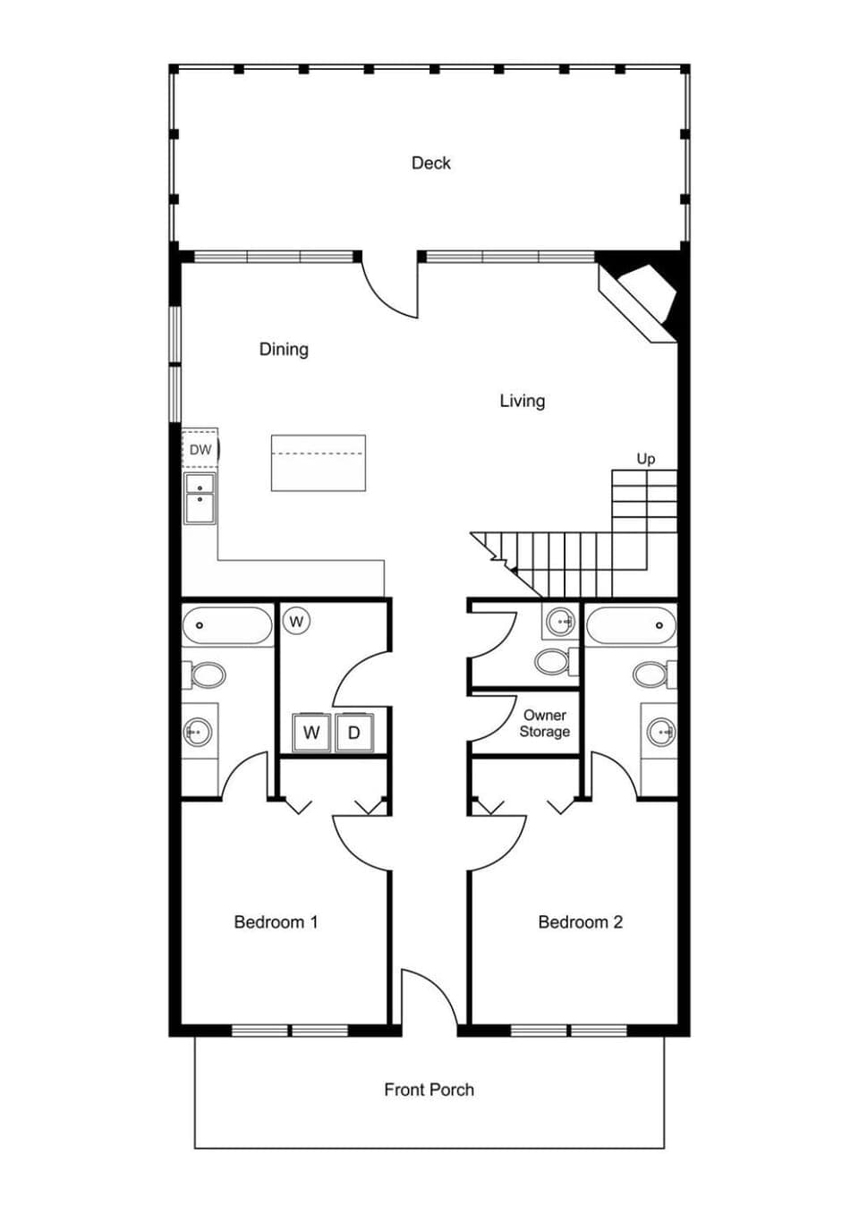 Hillside Hideaway Apartment in Pigeon Forge