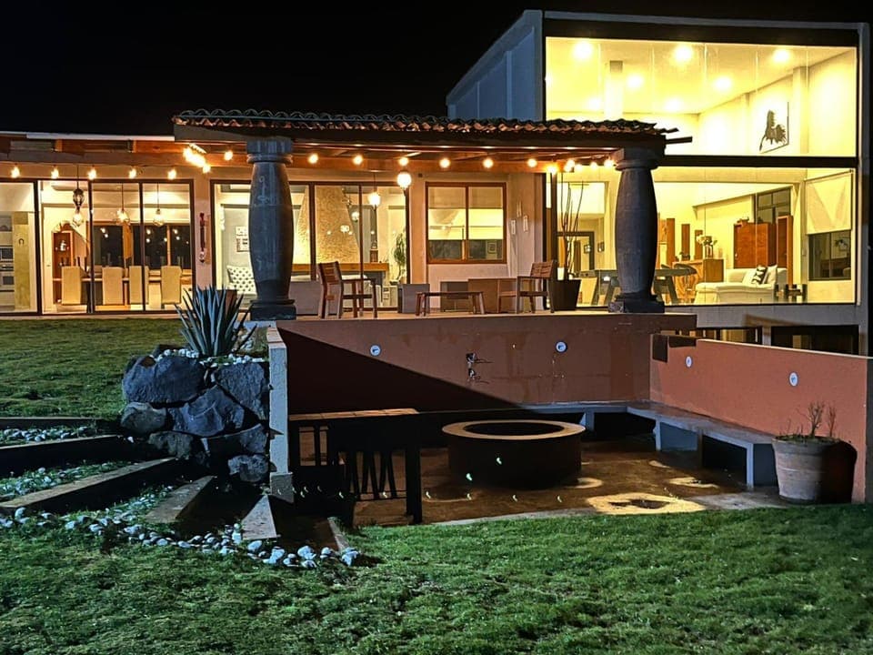 Property building, Patio, Night, Activities, Garden, Garden