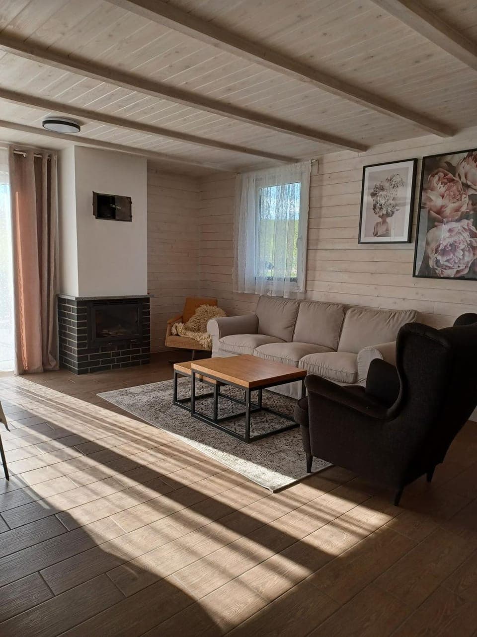 Living room, Seating area, flat iron