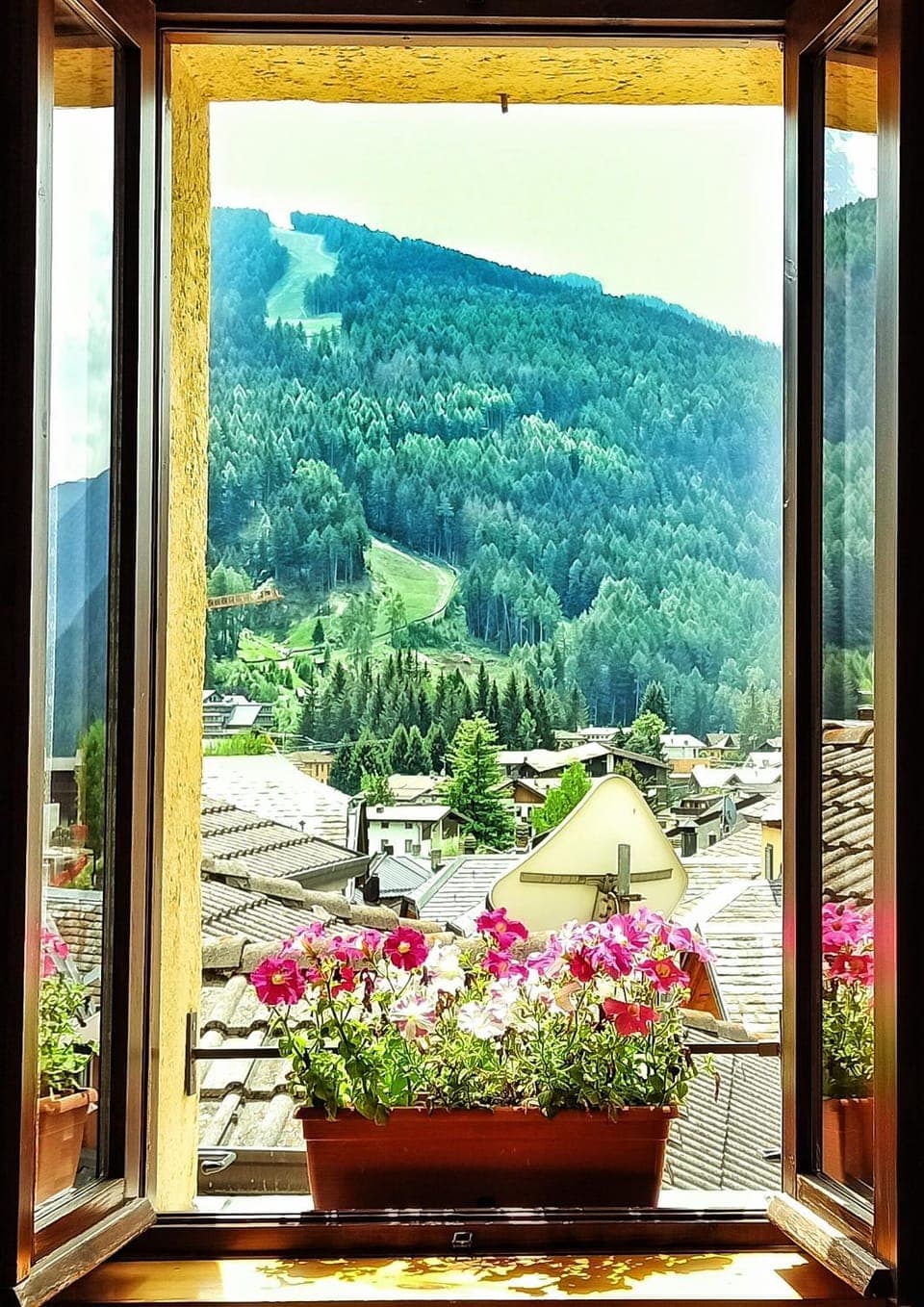 Spring, Natural landscape, Mountain view
