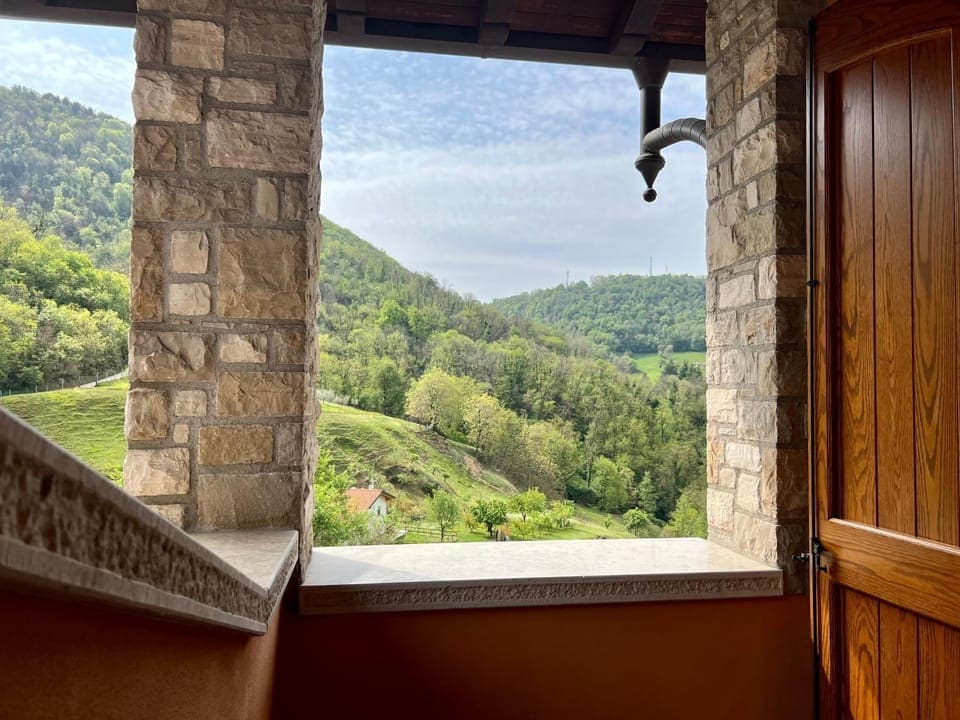 Natural landscape, Balcony/Terrace, Mountain view