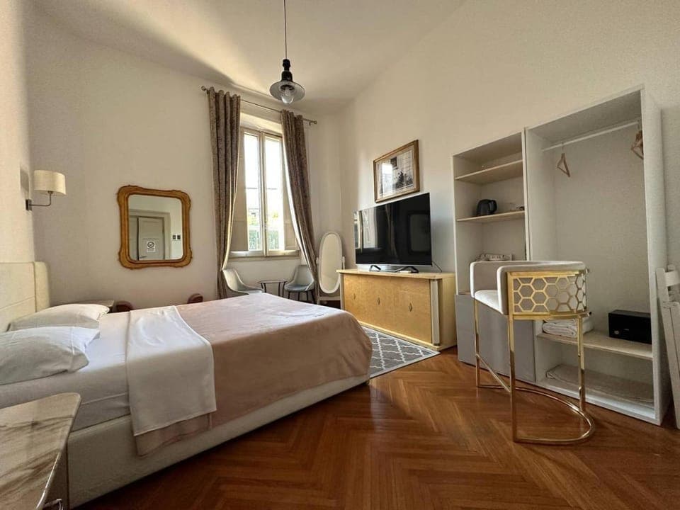 Bed, Bedroom, wardrobe