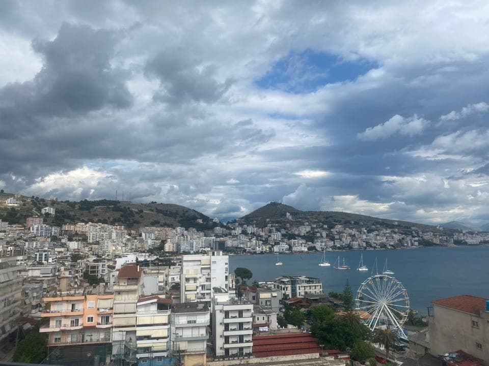 Nearby landmark, Natural landscape, City view, Sea view