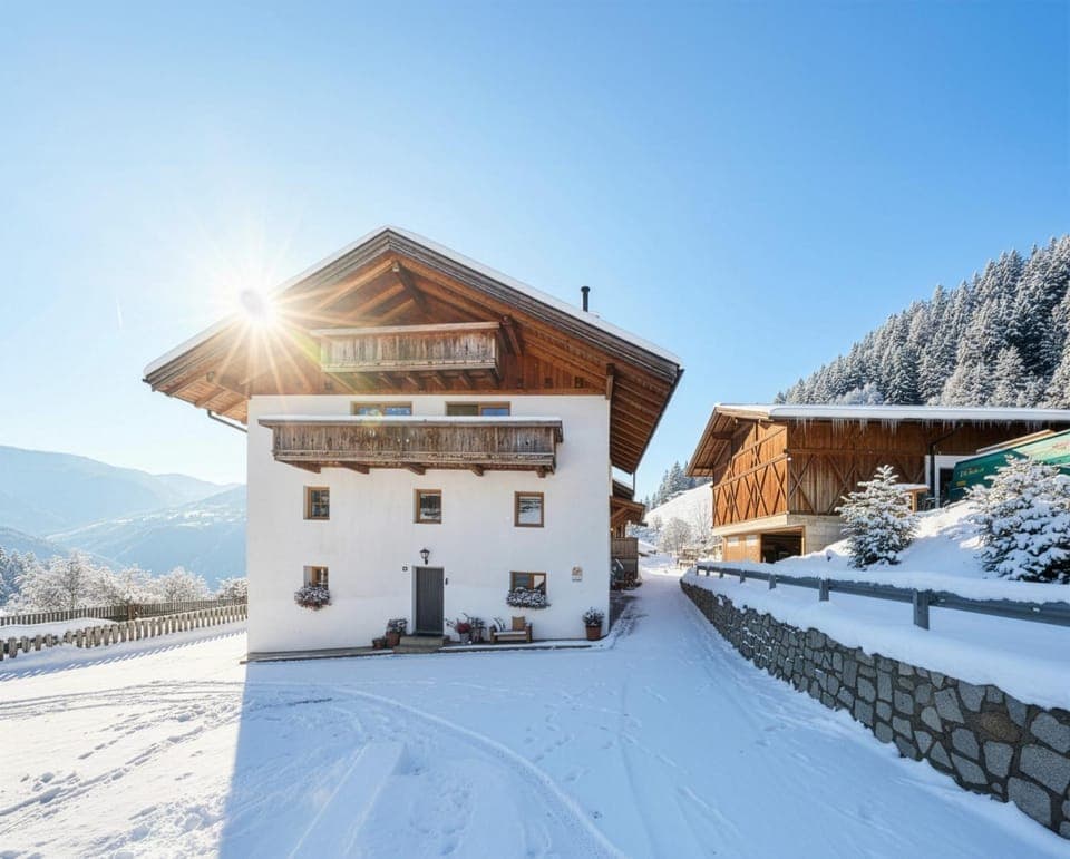 Property building, Winter