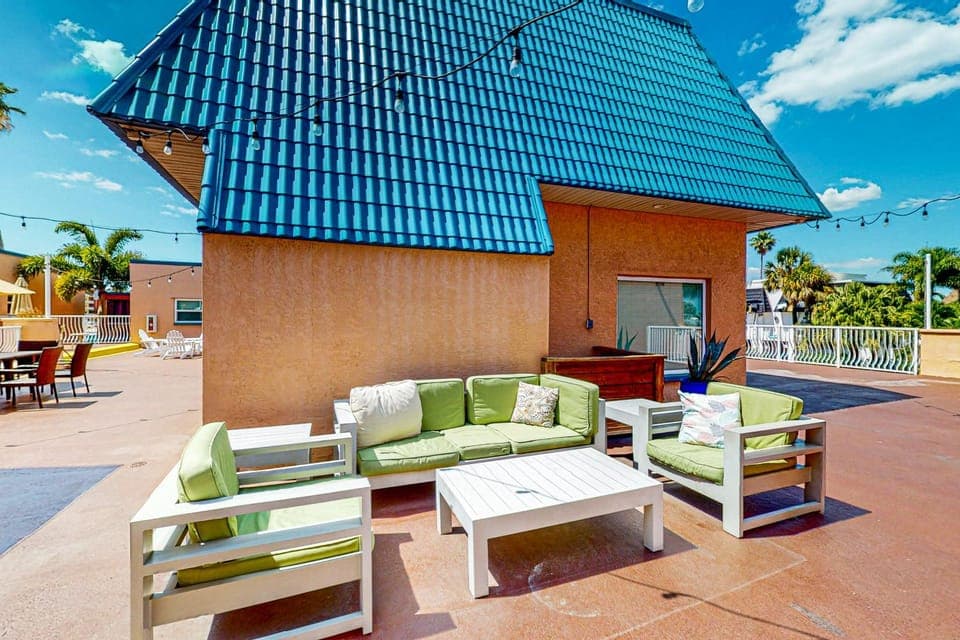 Surrounded by Ocean House in North Redington Beach