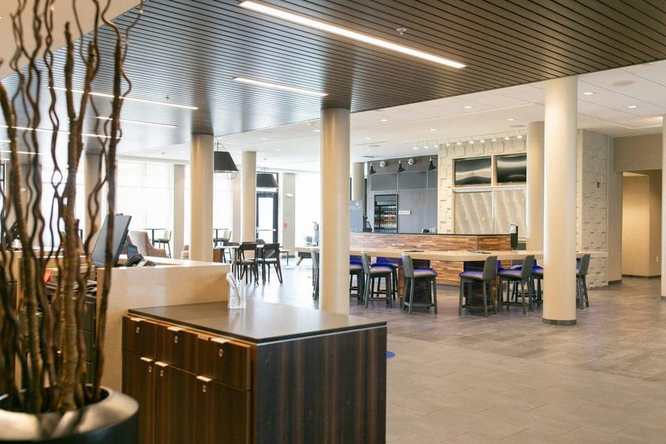 Interior view