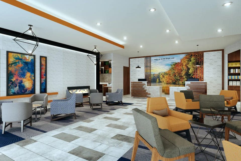 Interior view