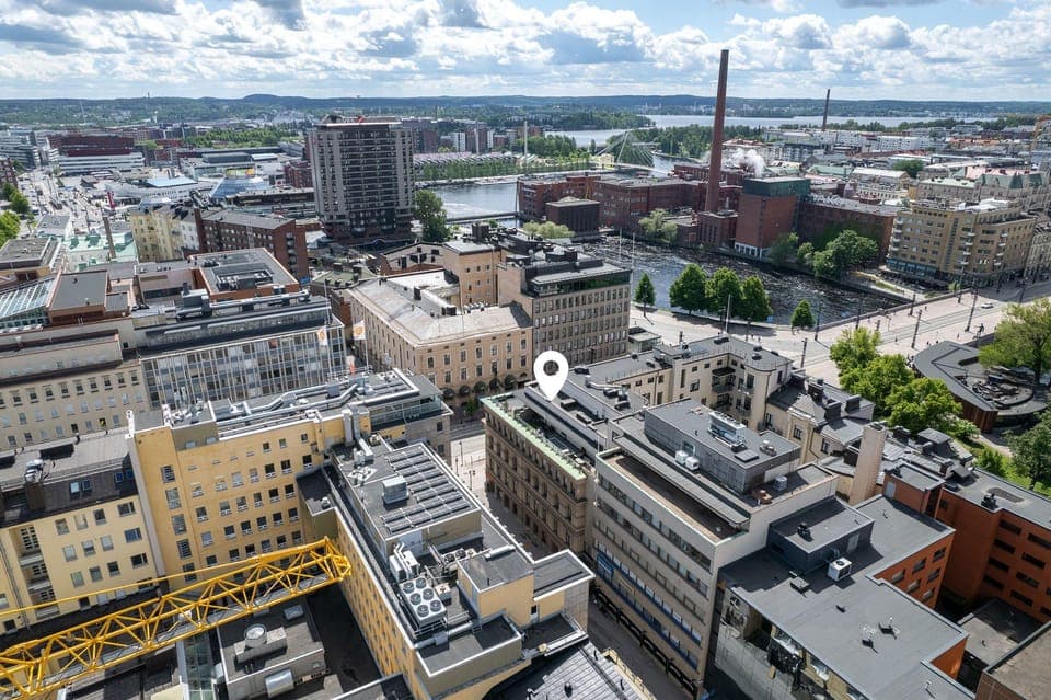 1BR Penthouse with Sauna & Private Rooftop Terrace Hotel in Finland
