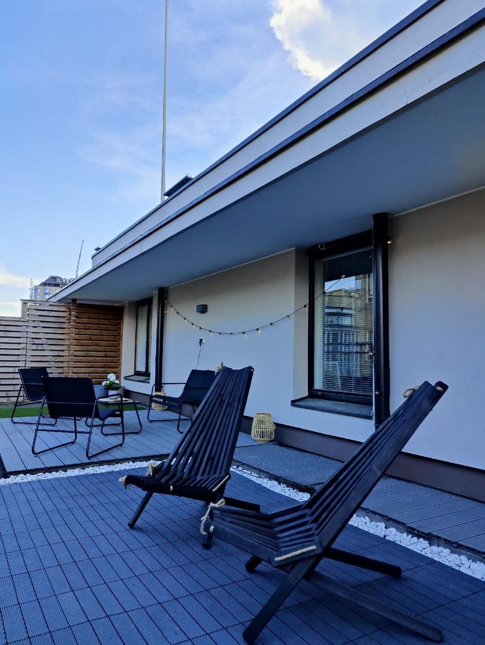 1BR Penthouse with Sauna & Private Rooftop Terrace Hotel in Finland