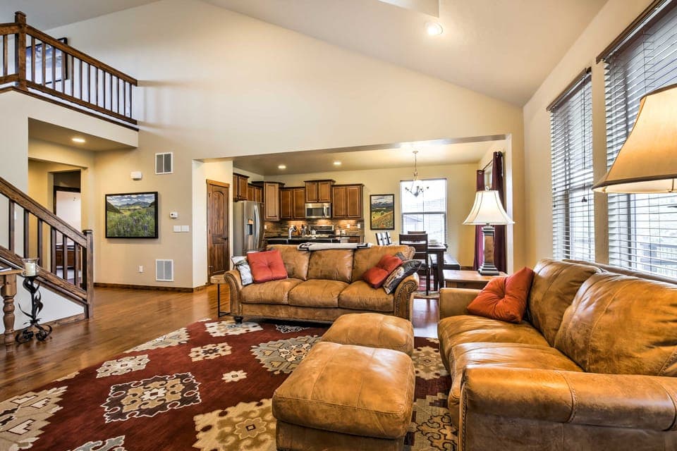 Patio, Fire Pit, & Ski Mountain View: Granby Home House in Granby