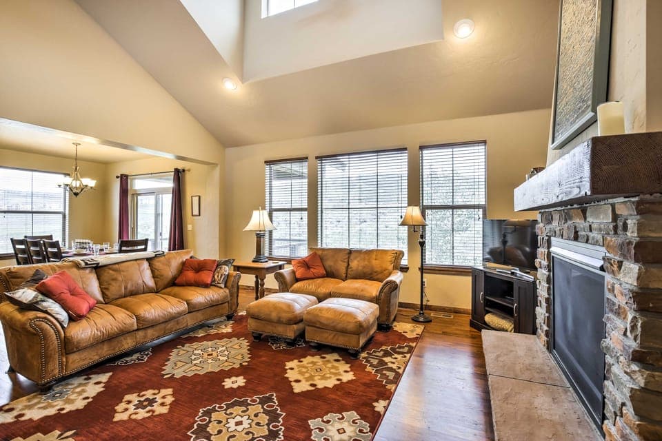 Patio, Fire Pit, & Ski Mountain View: Granby Home House in Granby