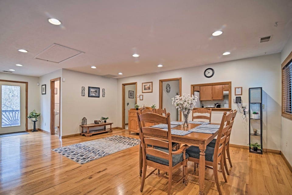 Riverfront Elkins Home w/ Fireplace & Deck! House in Shenandoah Valley