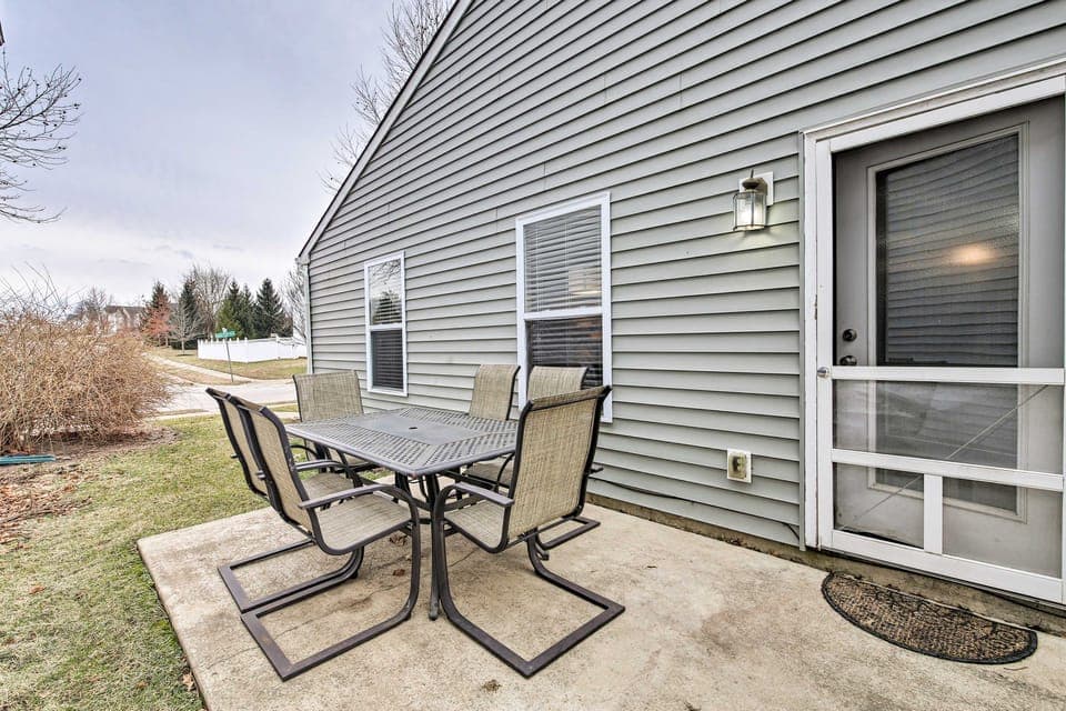 Patio Dining, 7 Mi to Purdue: Family Escape! House in Lafayette