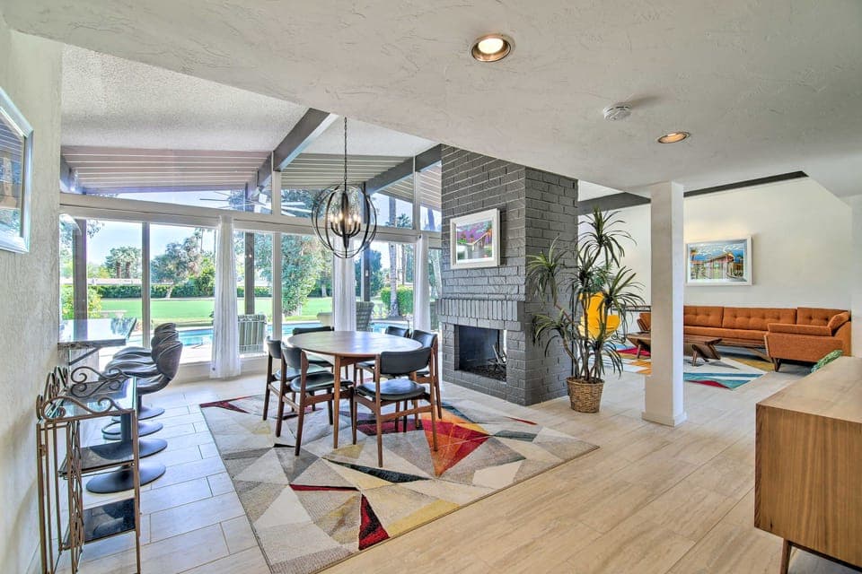 Palm Springs Oasis w/ Pool & Golf Course Views! House in Cathedral City
