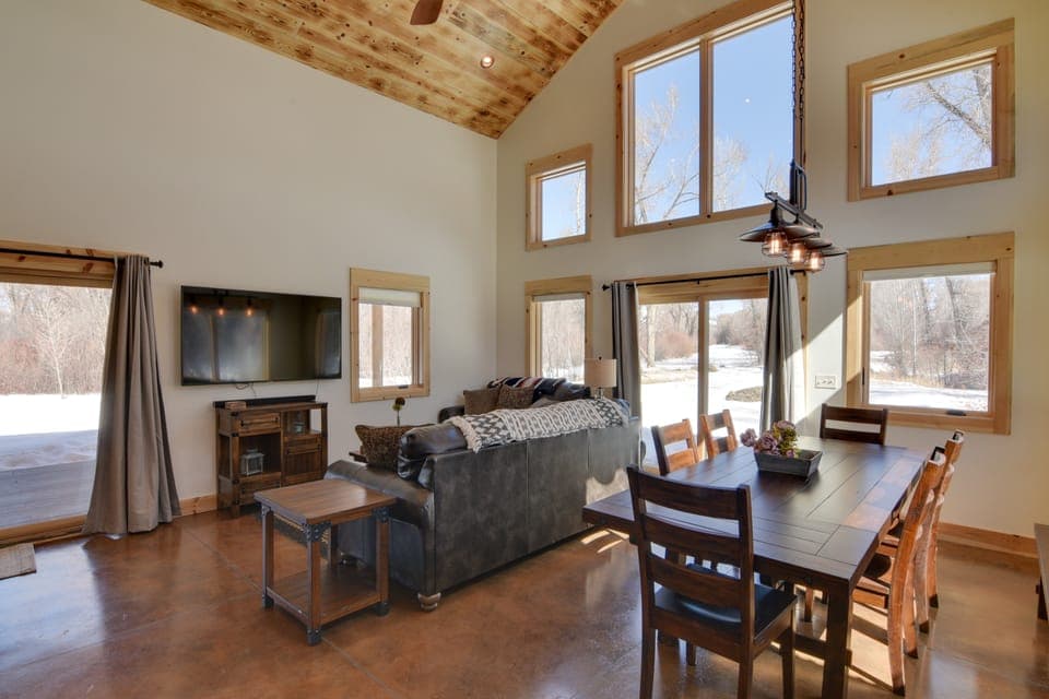 Riverfront Home w/ BBQ: 2 Mi to Downtown Gunnison! House in Colorado