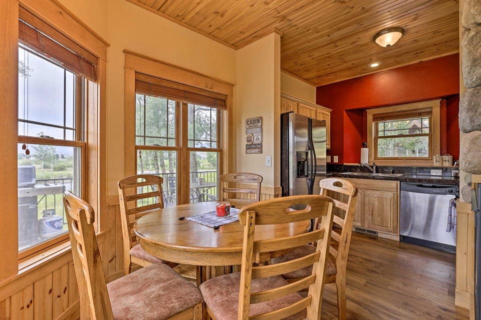Fish, Hike & Ski: Riverfront Granby Cabin! House in Granby