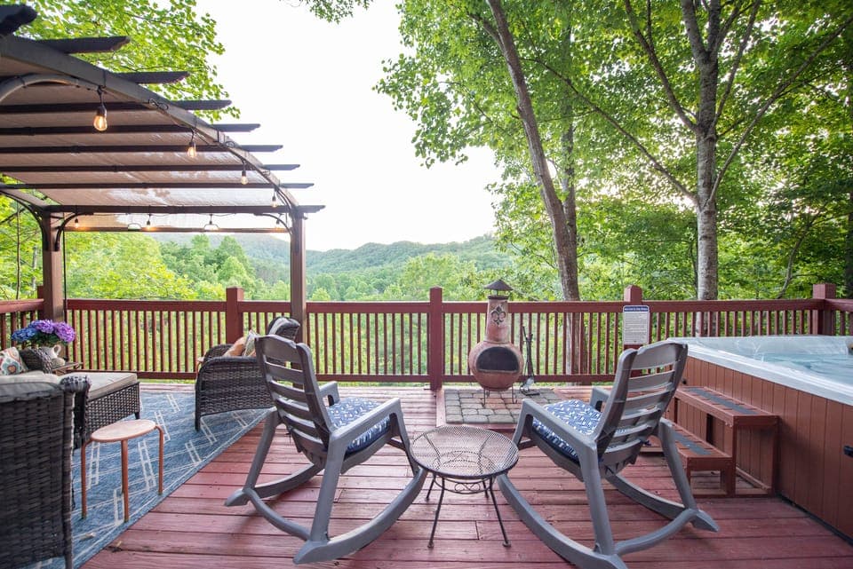 Smoky Mtn Cabin Near Bryson City | Hot Tub & Views House in Stecoah