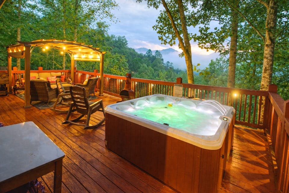 Smoky Mtn Cabin Near Bryson City | Hot Tub & Views House in Stecoah