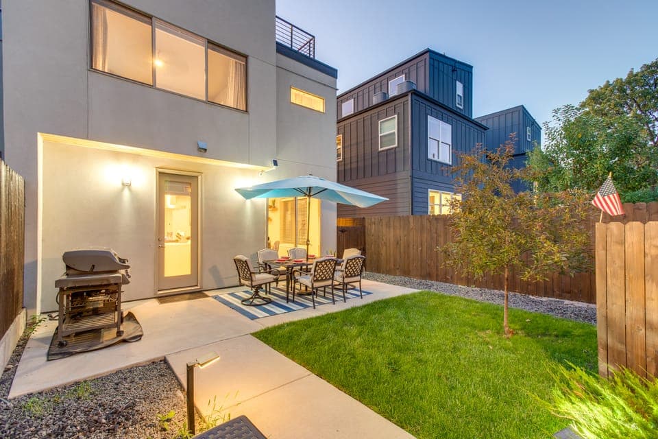 Heated Rooftop Deck & Mtn Views: Denver Retreat Apartment in Englewood