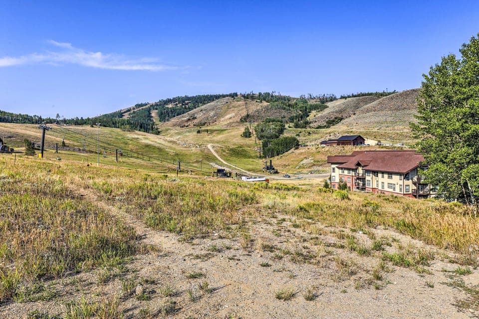Ski-in/Ski-Out! Modern Mountainside Stay in Granby Apartment in Granby