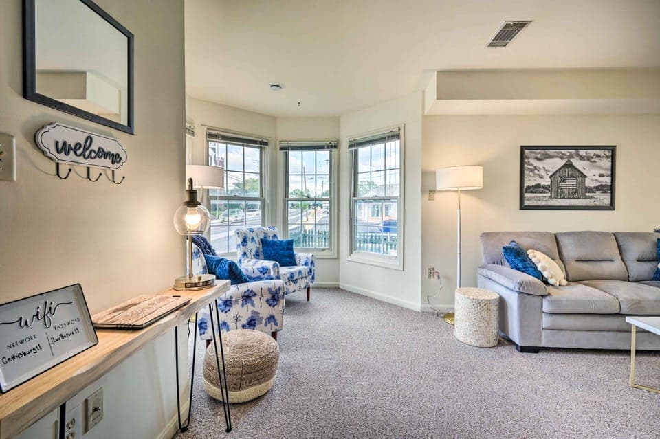 Historic Dtwn Home: 2 Mi to Military Park! Apartment in Gettysburg