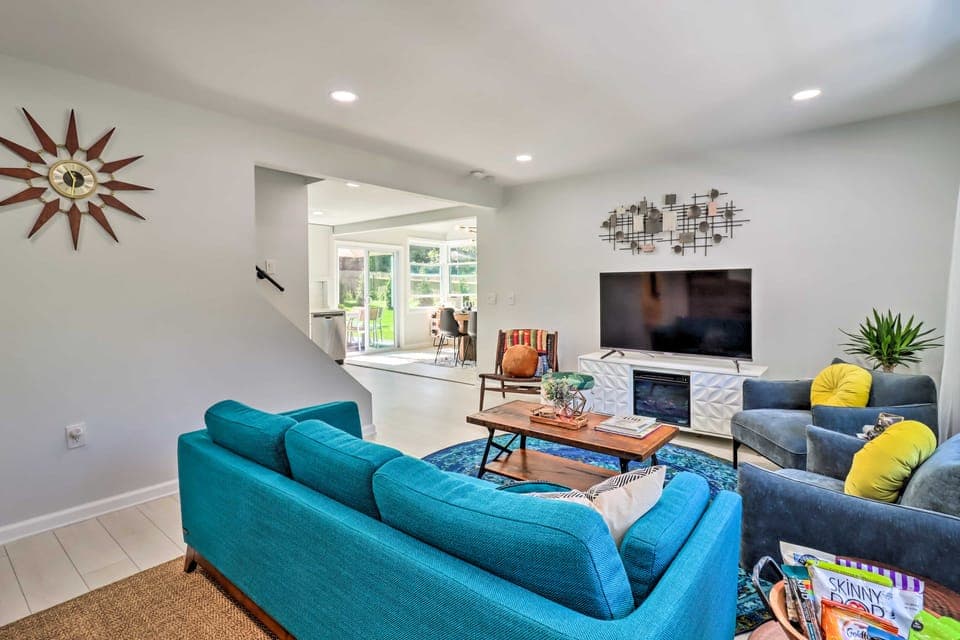 Game Room, Community Beach: Pocono Home! House in Tunkhannock Township