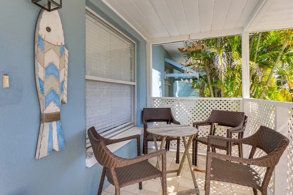 Walk to Beaches & Gulf: Indian Rocks Beach Duplex! Apartment in Indian Rocks Beach