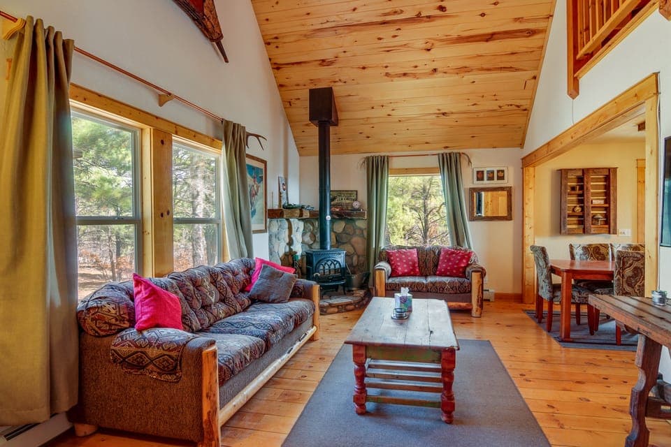 Rustic Pagosa Springs Cabin w/ Hot Tub + Game Room House in Colorado
