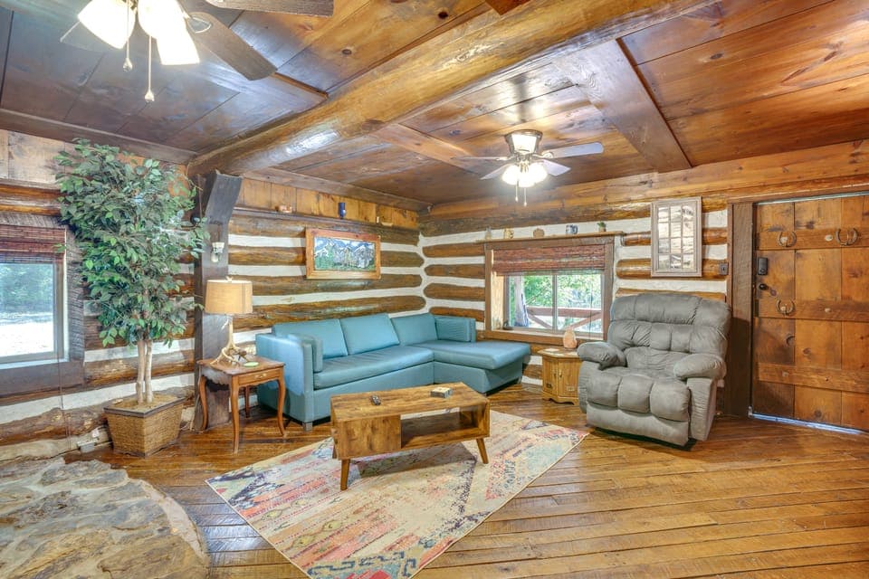 French Lick Getaway w/ Deck, Grill & Fire Pit! House in Indiana