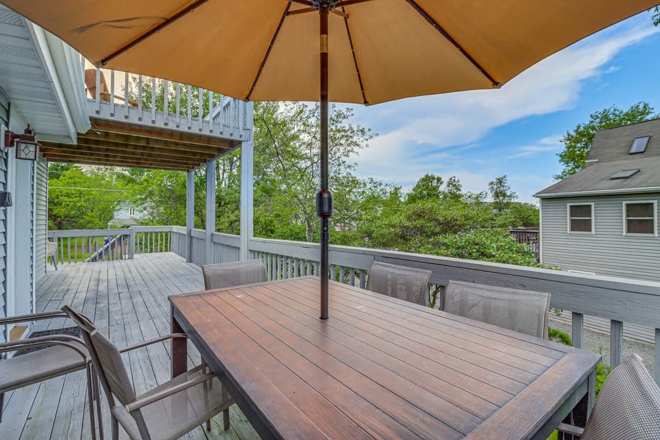 Spacious Family Retreat: Pocono Home w/ Deck House in Tunkhannock Township